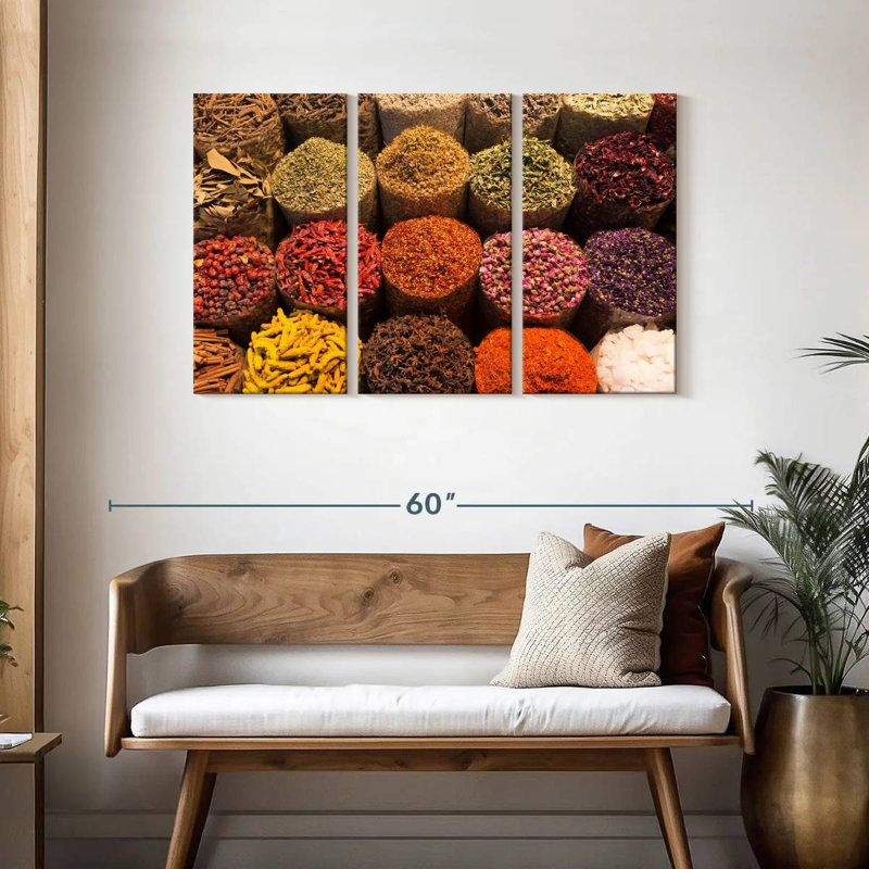 Yarlin Spice Baskets, 28" H x 45" W