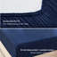 Drap-housse en flanelle polaire antistatique Bedsure, drap-housse doux et chaud, bonnet profond, literie d'hiver-136923076-136923079