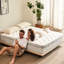 Matelas simple de 12 po, conception avec mousse à mémoire de forme et ressorts ensachés, soulagement des douleurs dorsales, fermeté moyenne, reste au frais toute la nuit