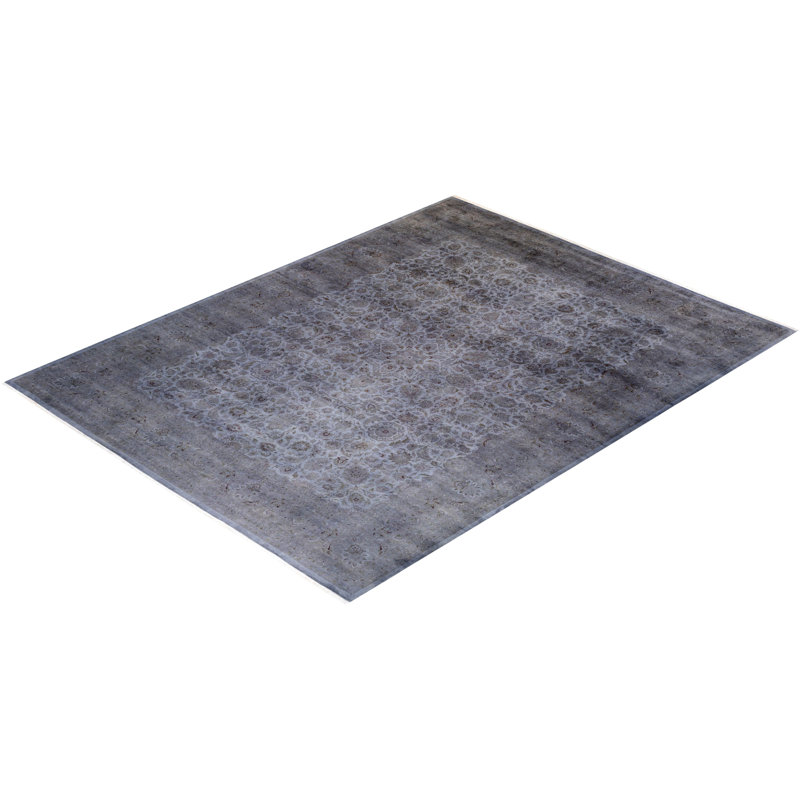 Fine Vibrance One-of-a-Kind 9' 3" X 11' 10" Hand Knotted Area Rug