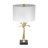 Leaf Lamp with Marble Base