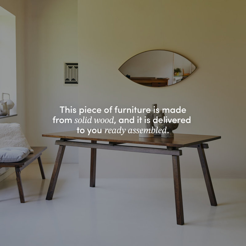 Arko Solid Wood Dining Table