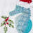 Blue Seahorse Stocking