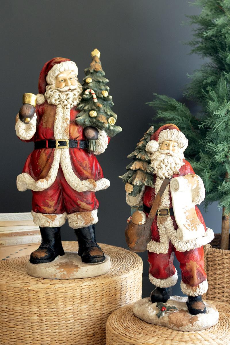 Holiday Santa Sculpture