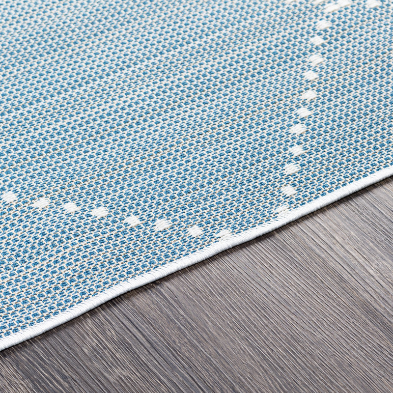 Geometric Indoor / Outdoor Rug, Rectangle 5'3" x 7'