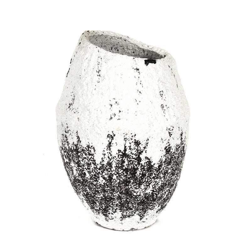 Vase de table 20 "noir/blanc