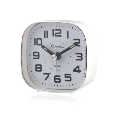 Quartz movement / Crystal Alarm Tabletop Clock