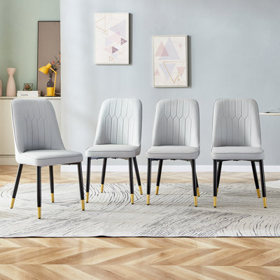 Shantai Unfinished Tufted Upholstered Back Side Chair