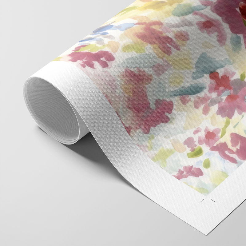 Country Meadow Bouquet I - Impression sur toile seulement - NON-CADRE, H 12 po x l 8 po