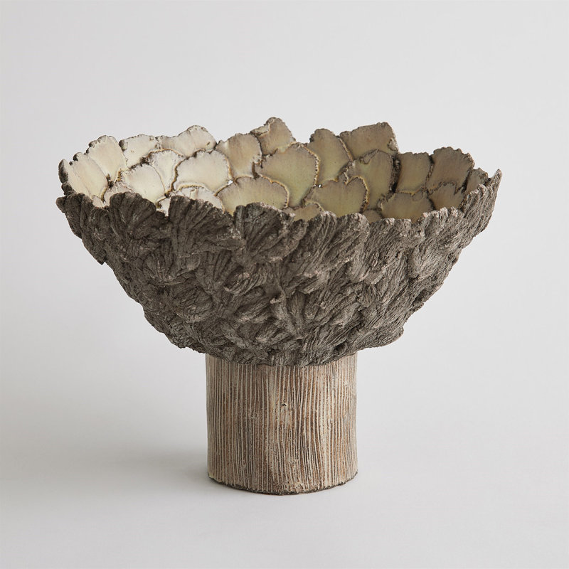 Petaled piédestal compote - naturel