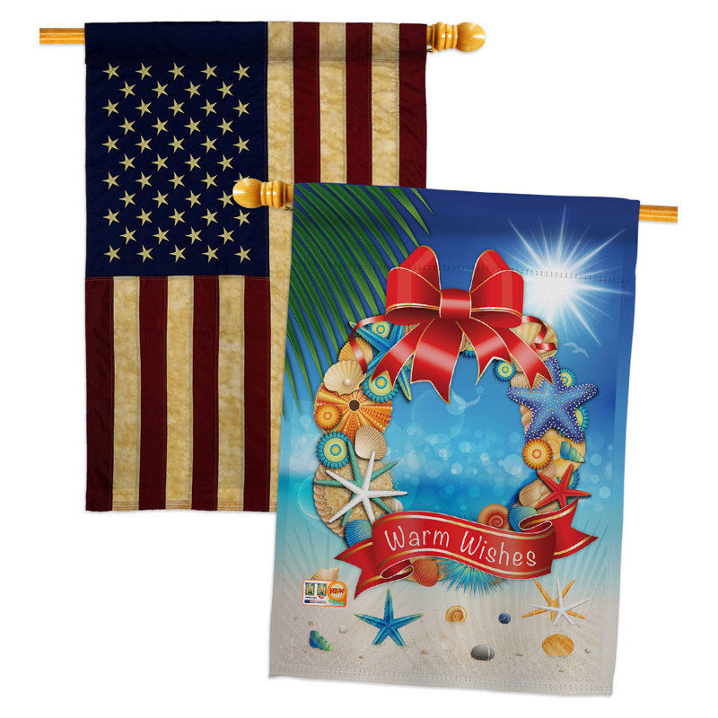 Drapeau de maison Summer
