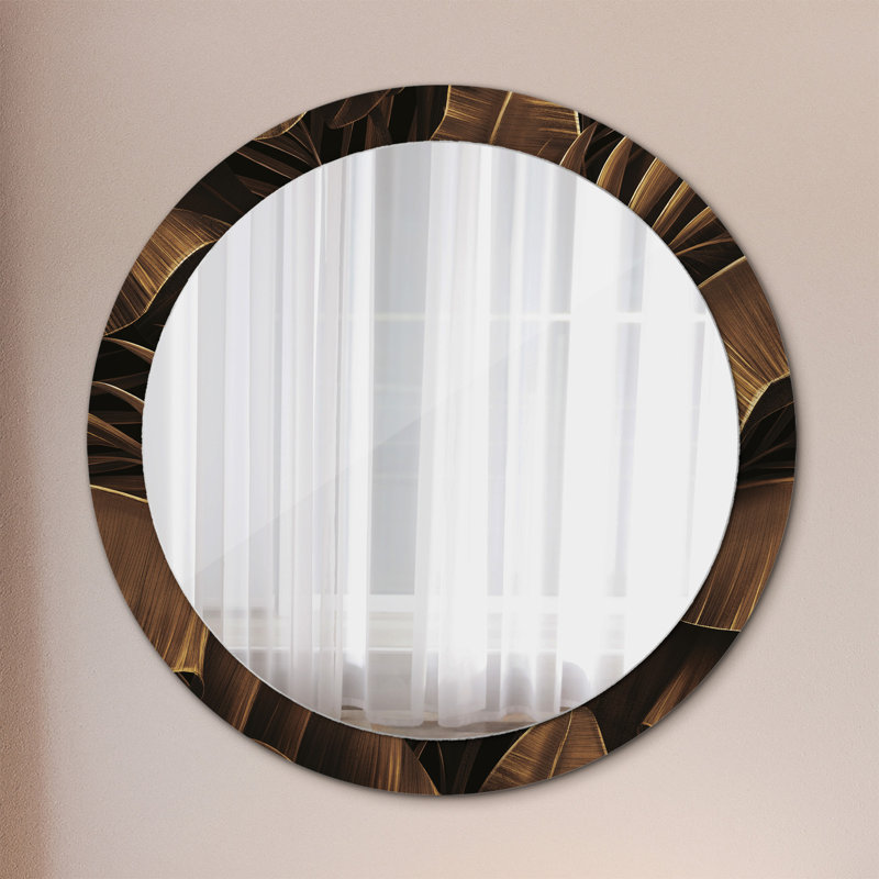 Huldar Glass Flat Wall Mirror