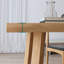 Bureau rectangulaire en bois massif Burlywood-116066070