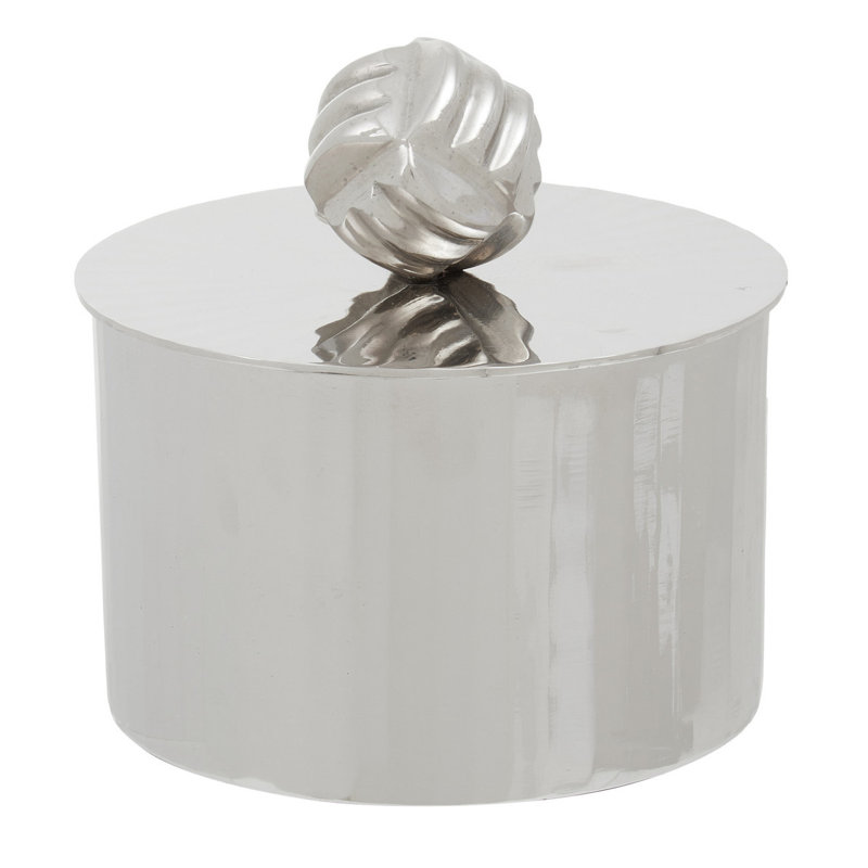 Ayben Aluminium Decorative Box, 12cm H x 12cm W x 12cm D