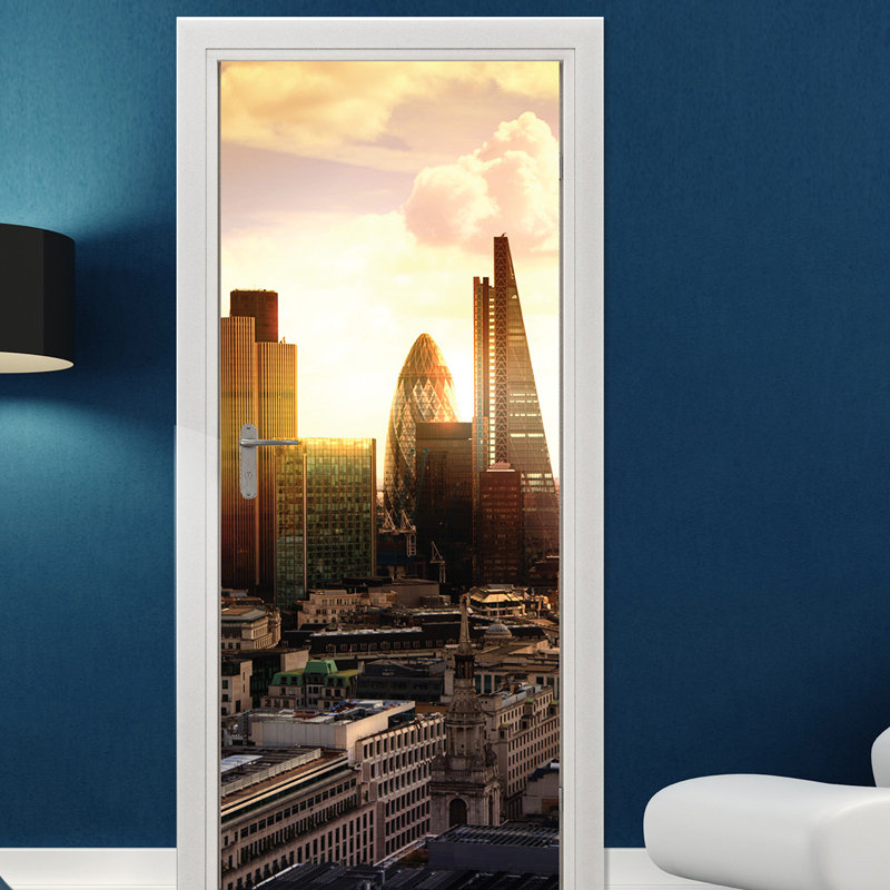 Scenic & Cityscapes Door Decal