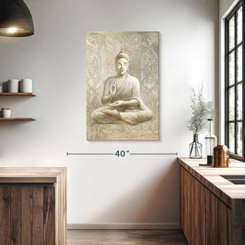 Leisha paix du Bouddha, H 39 po x l 26 po