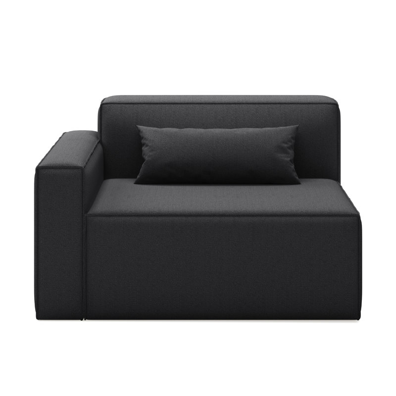 Mix Modular Left Arm Chair, Mowat Raven