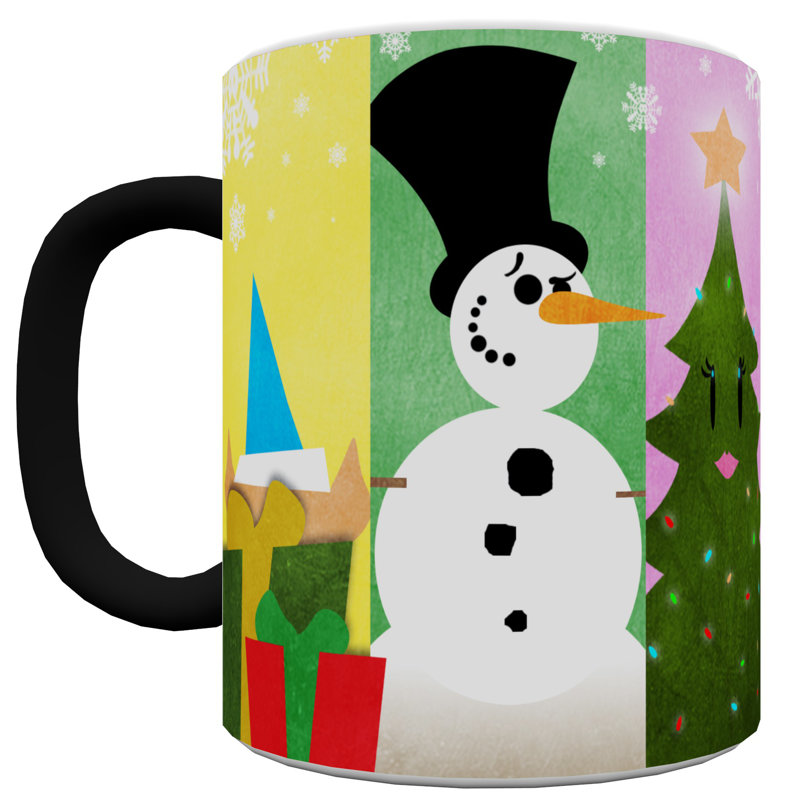 Verres à changement de chaleur de Noël (personnages) Morphing Mugs - 11 oz