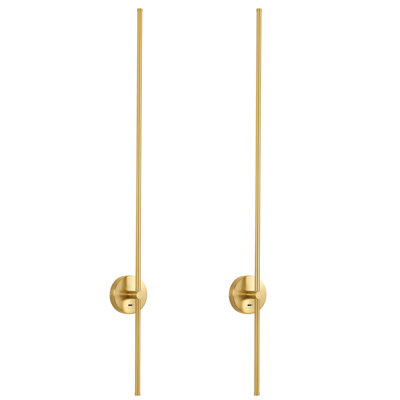 Betti Dimmable Aluminum LED Wall Sconce with 350 Degree Rotation