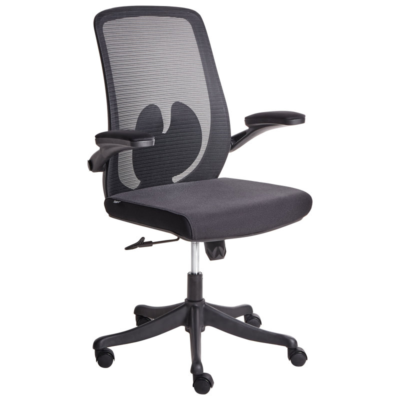 Office Chair Swivel OVERLORD Fabric, Black