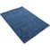 Handwoven Wool Gabbeh Uni Blue Rug