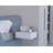 White Wall - Mounted Floating Nightstand: A Blend of Style and Function