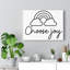 Choose Joy - Wrapped Canvas Print