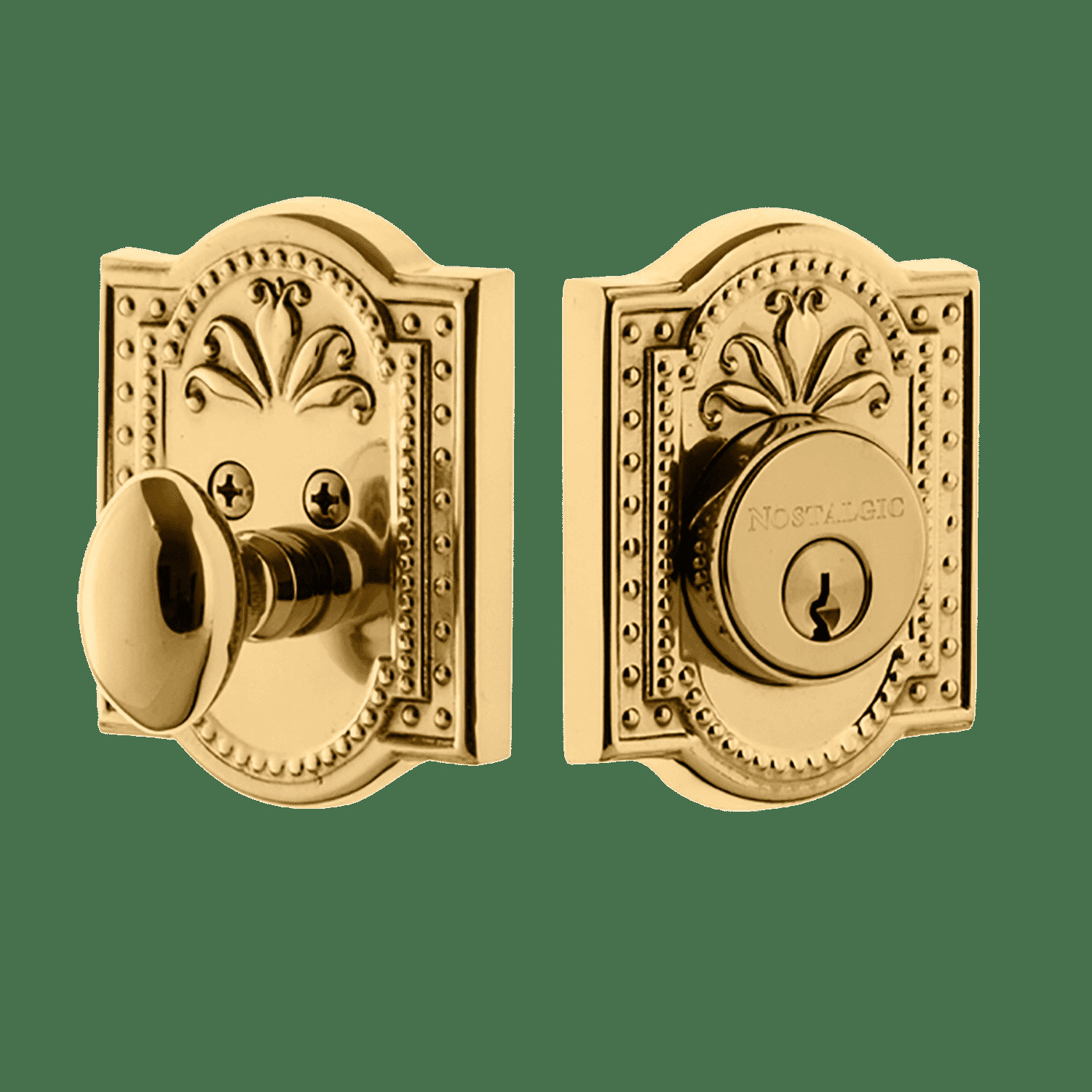 Nostalgic Warehouse Meadows Plate Single Cylinder Deadbolt & Reviews