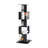 5 Tier Rotating Bookshelf, Floor Rack Simple Bookcase With Multi-Function Creative Bookshelf For Living Room-732035410