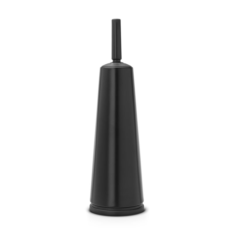 Brabantia Renew Toilet Brush and Holder, Matt Black