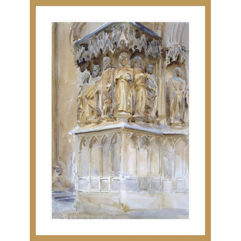 «Tarragona» par John Singer Sargent, impression giclée sur cadre, H 41,5 po x l 31,2 po