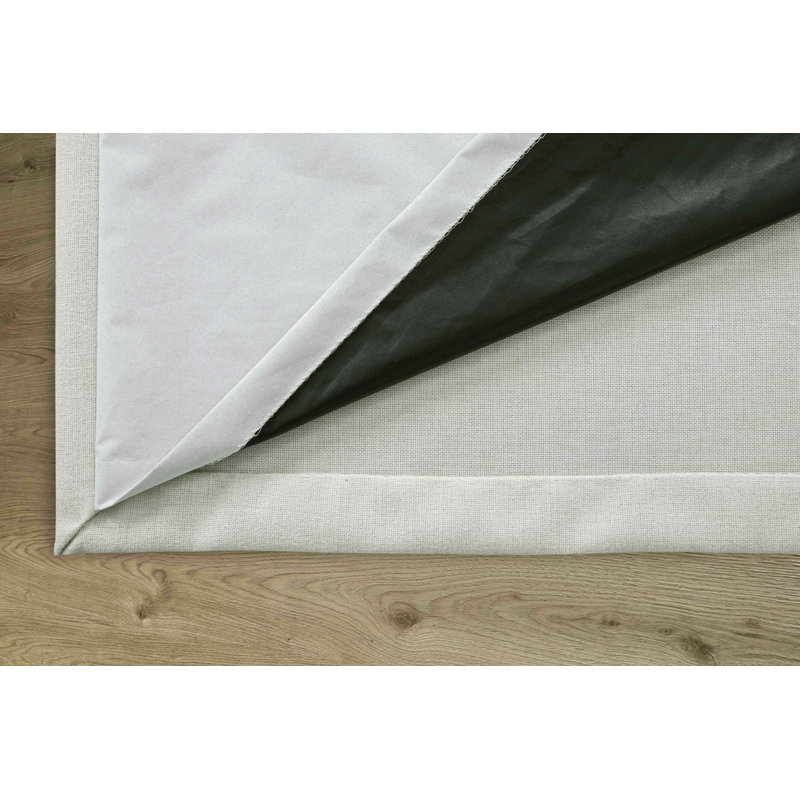 Altynai Blackout Curtain Pair, 165 W x 183 D cm, Natural