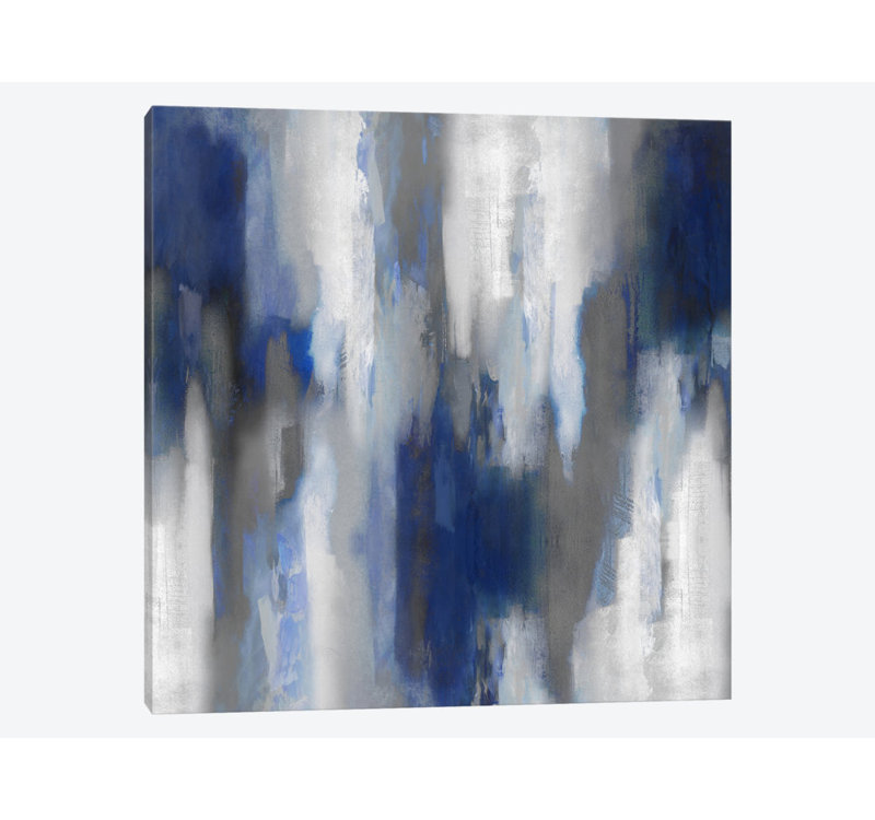 «Apex Blue III», reproduction, H 48 po x l 48 po x P 1,5 po, Toile tendue