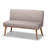 Chapalet Upholstered Dining Set with Fixed Table