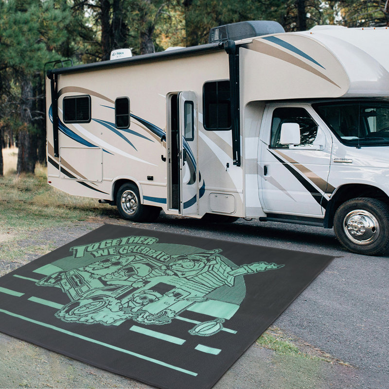 Tapis pour VR RVW de FXW - Conçu pour les aventures en camping-car avec vos chiens, couverture complète sur tout le camping