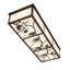 Mountain Pine 6 - Light Flush Mount