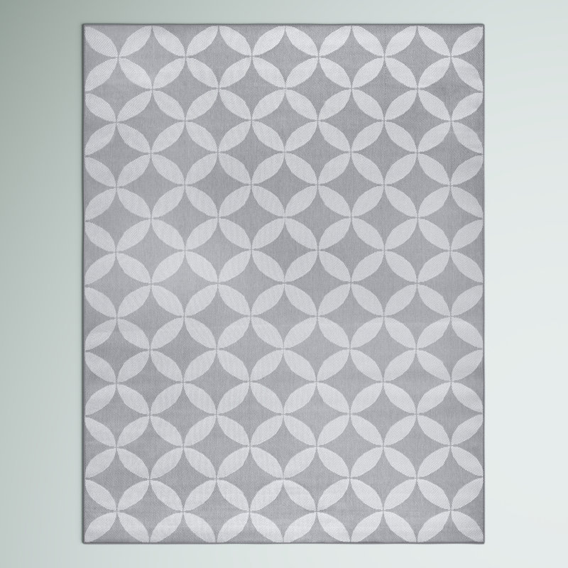 Tapis gris Molinari, Rectangle 5 pi x 6 pi 11 po