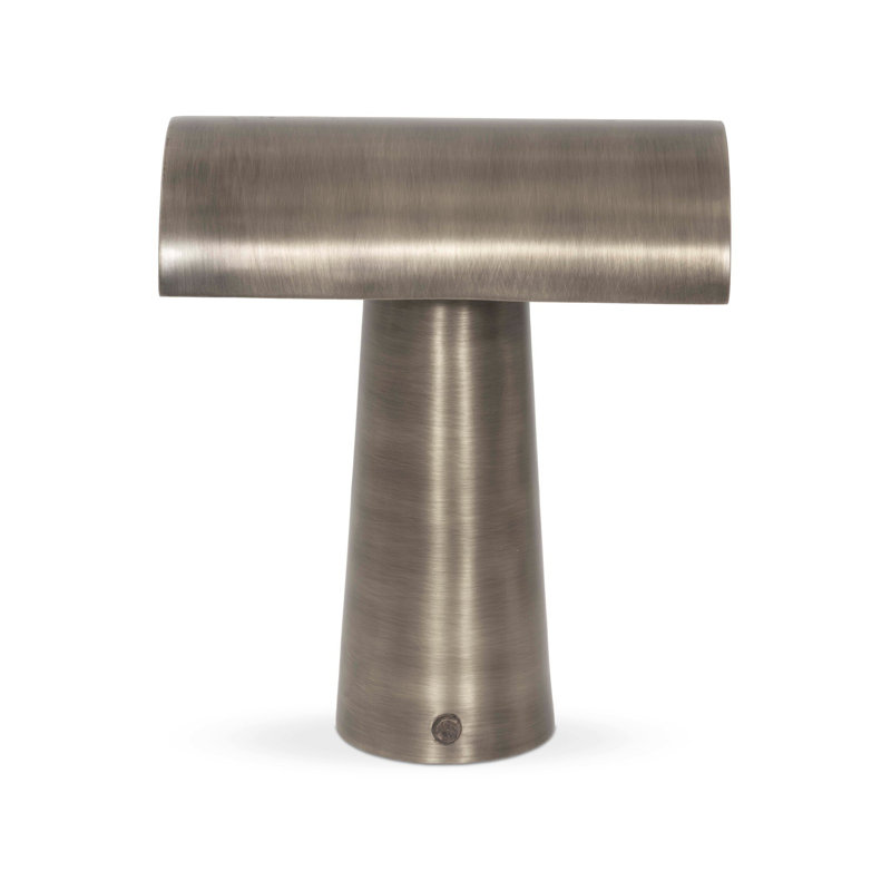 Lumo LED Standard Lamp, Antique Nickel