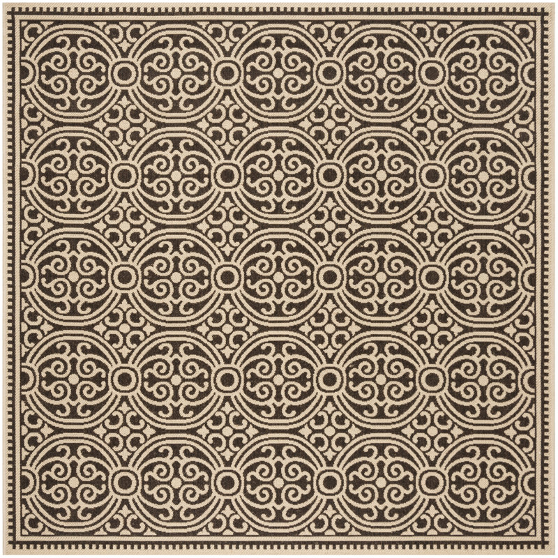 Tapis intérieur / extérieur Burnell 100 Performance, Carré 6 pi 7 po