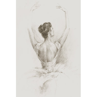 Dance Study I 1 Piece Wrapped Canvas Painting