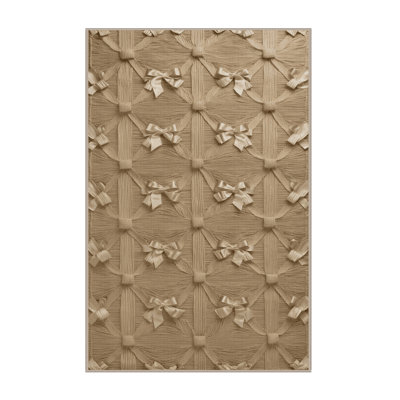 Machine Washable French Beige Area Rug