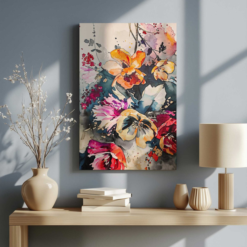 Bold Bloom II, Wrapped Canvas, Does Not Apply, 18" H x 12" W