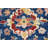 Handmade Blue Oushak Vegetable Dye Rug 5x7