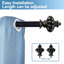 Tringle à rideaux simple ajustable Coldiron-21683757-21683756