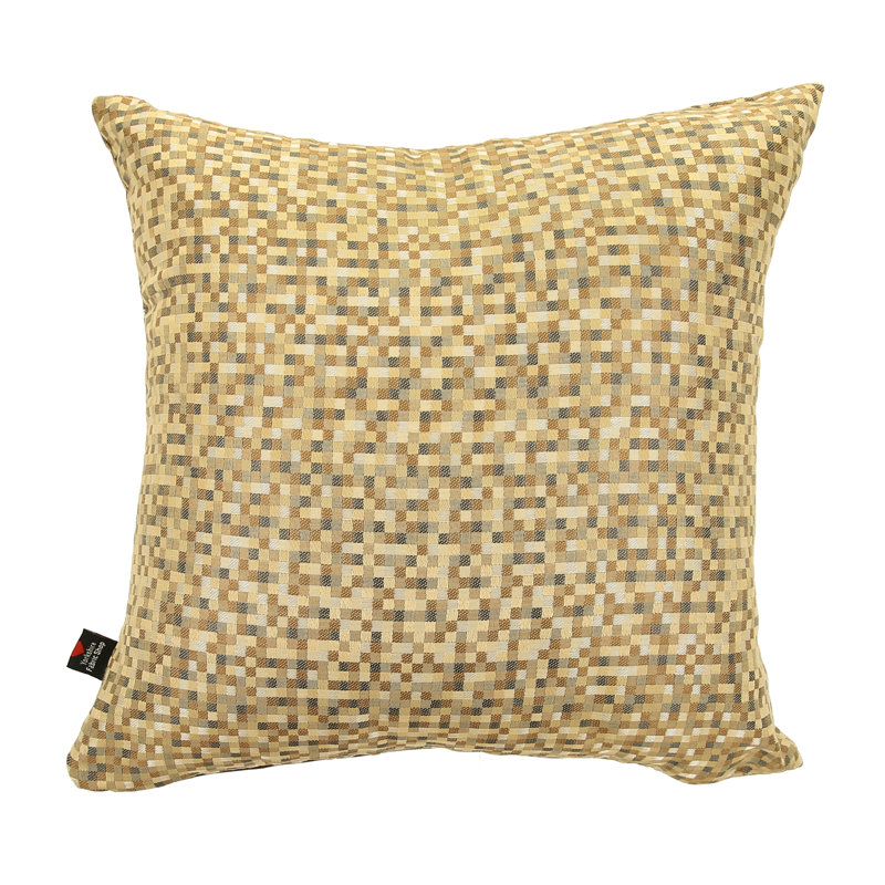 Alvaro Polka Dots Square Cushion, 28 x 28cm, Beige