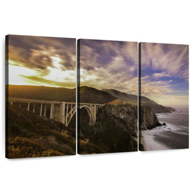 Lilie Bixby Canyon Bridge Sunset