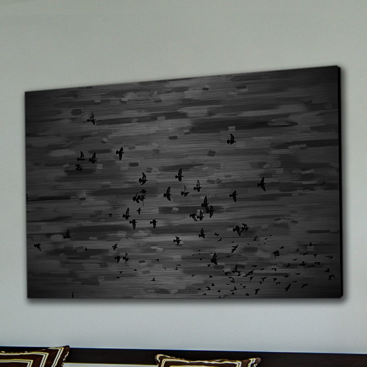 «Mansfield», reproduction sur métal, 30 po x 45 po