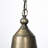 1 - Light Gold Single Pendant