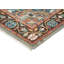 Tapis traditionnel en laine noué à la main 4 pi 11 po x 8 po Oushak bleu sarcelle