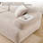 Boneless 82.7" Upholstered Loveseat Sofa Chenille Corduroy Modular Couch Compression-571211645